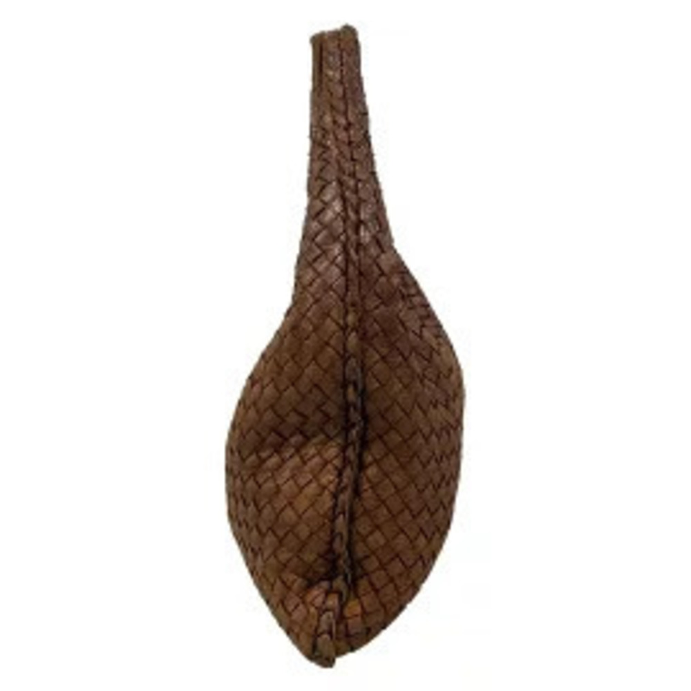 Bottega Veneta Bag Handbag Dark Brown Leather